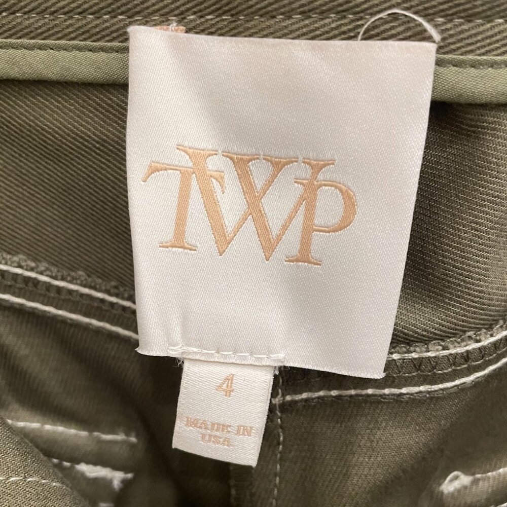 TWP ISA PANTS GREEN - SIZE 4 - Picture 11 of 12